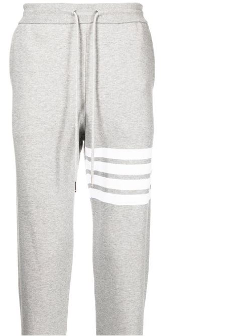 Pantaloni sportivi con righe THOM BROWNE | MJQ008H00535068